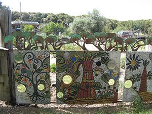 Barwon Heads Community Arts Garden Entrance fence section