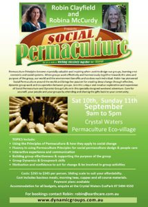 Social Permaculture Course at Crystal Waters EcoVillage